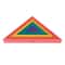 TickiT&#xAE; Wooden Rainbow Architect Triangles